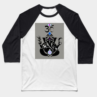 Ganesh Ohm Baseball T-Shirt